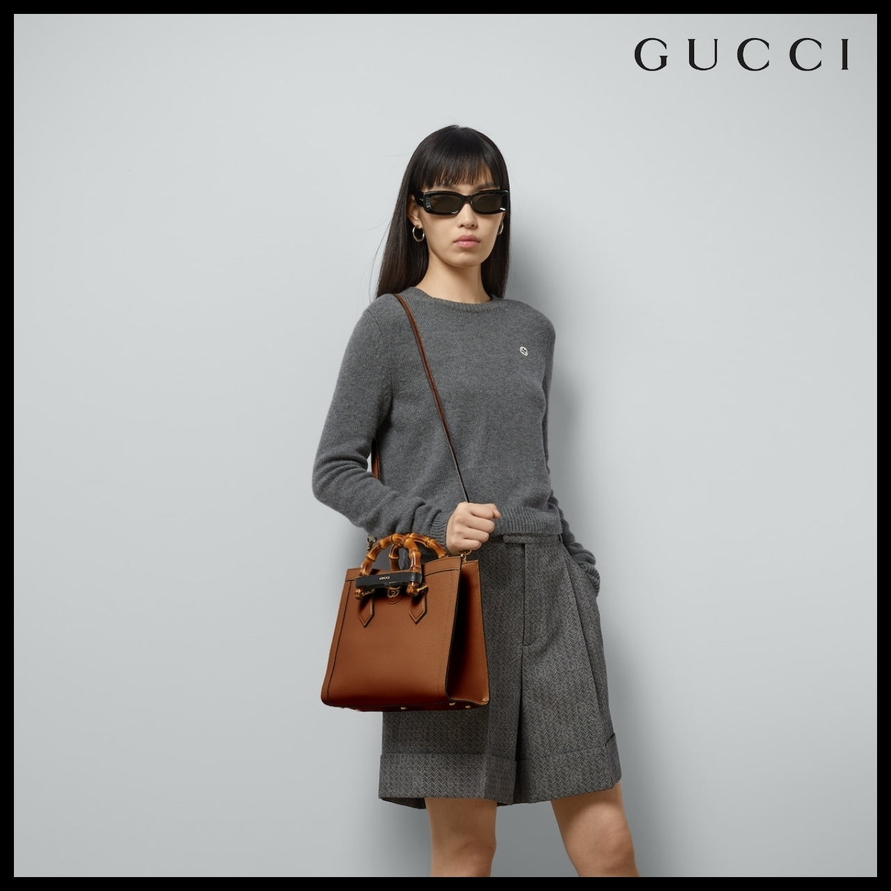【GUCCI】Diana Medium Tote Bag