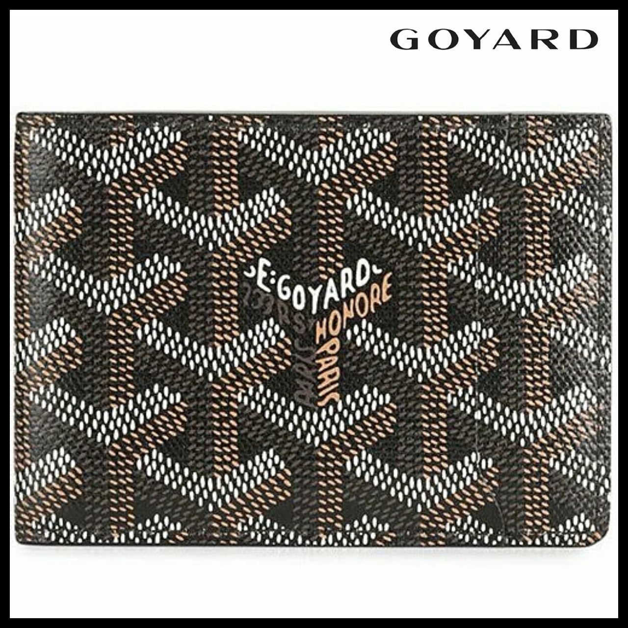 【GOYARD】Insert Victoire Card Holder Bifold Wallet