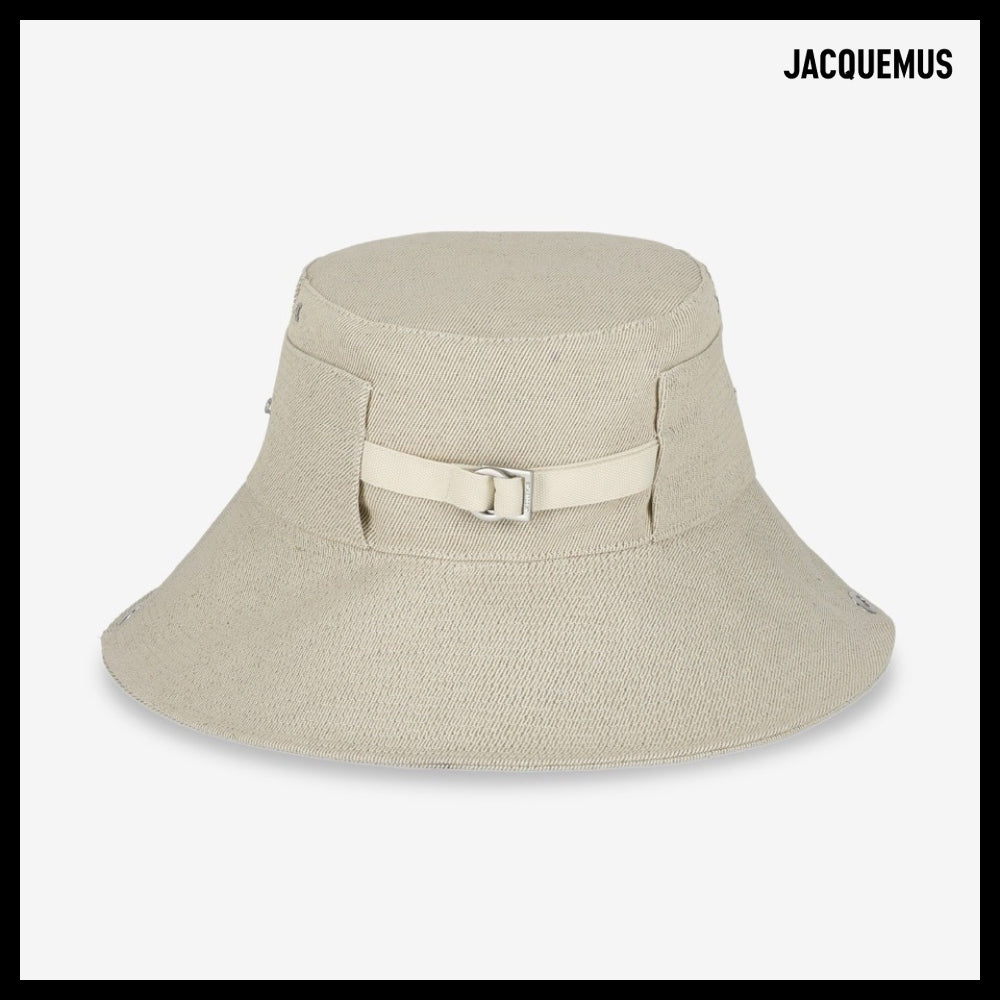 【JACQUEMUS】Le Bob De Nimes Bucket Hat Off White