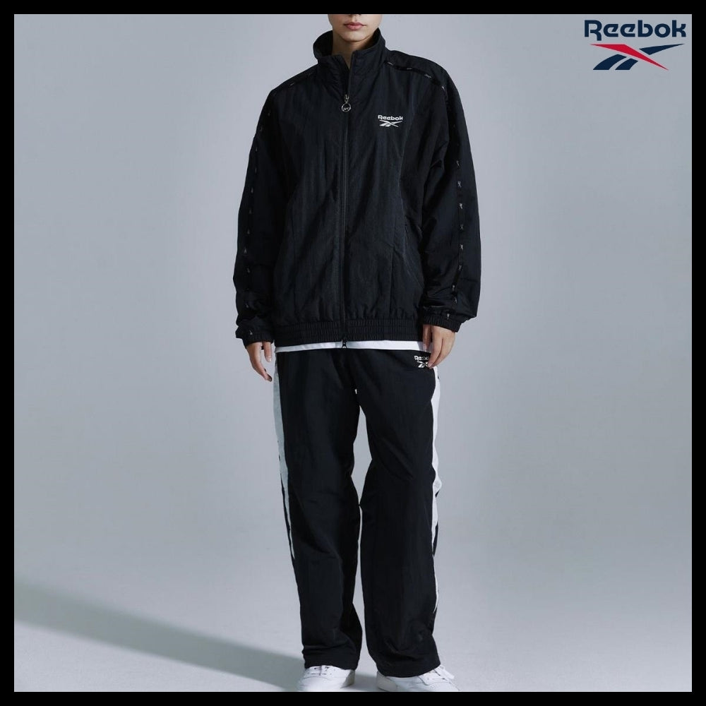 【Reebok】ライバル ウィンドブレーカー ブラック