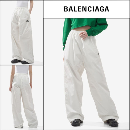 【BALENCIAGA】3B Sports Icon Tracksuit Pants White