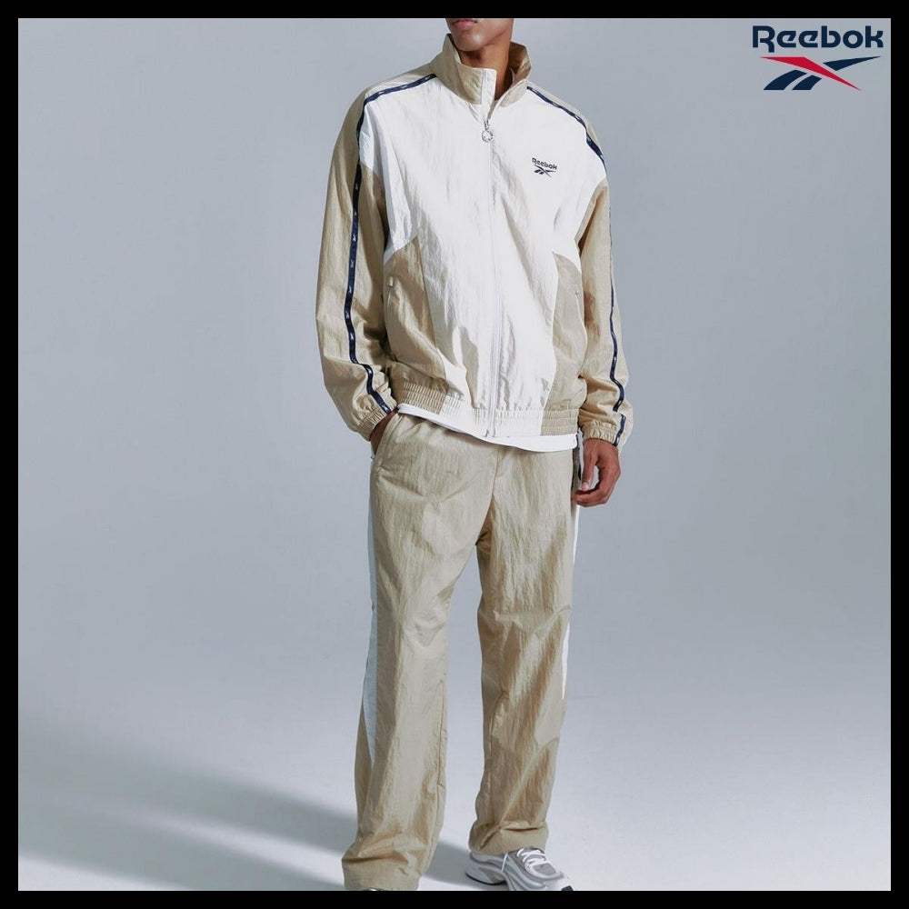 【Reebok】ライバル ウィンドブレーカー ベージュ