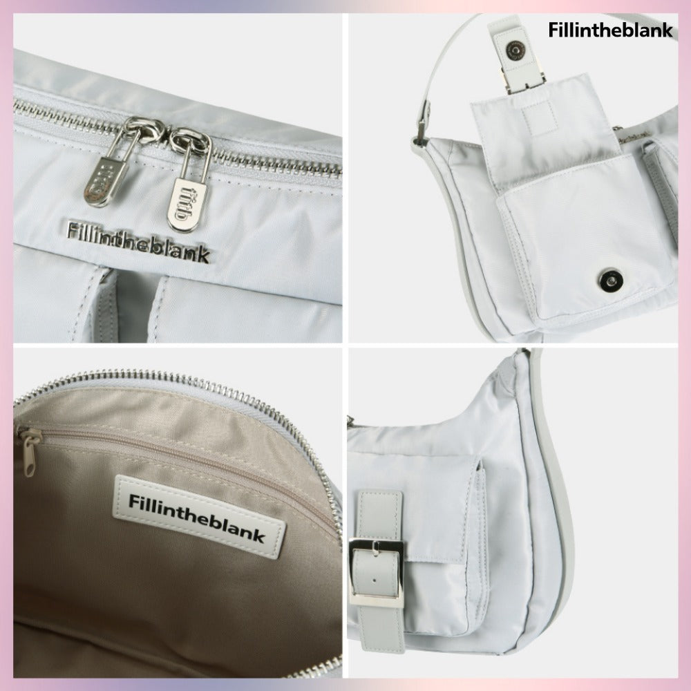 【FILL IN THE BLANK】PK HOBO BAG NYLON 3 COLORS