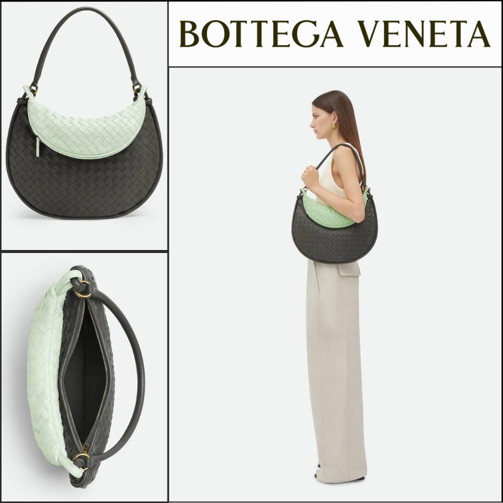 【BOTTEGA VENETA】Large Gemelli Bag Light Graphite