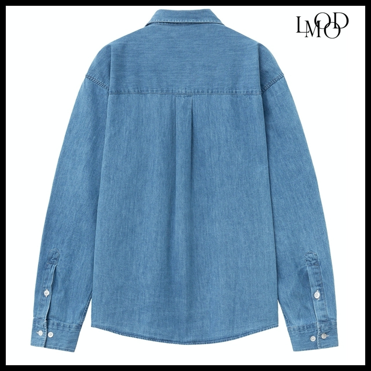 【LMOOD】TIMELESS DENIM SHIRT SALT BLUE