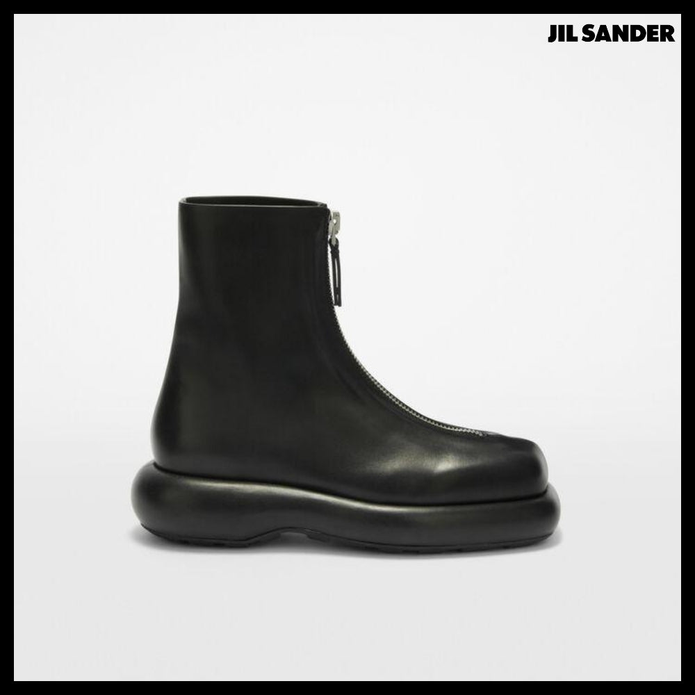 【JIL SANDER】ZIPUP CHUNKY CHELSEA BOOTS