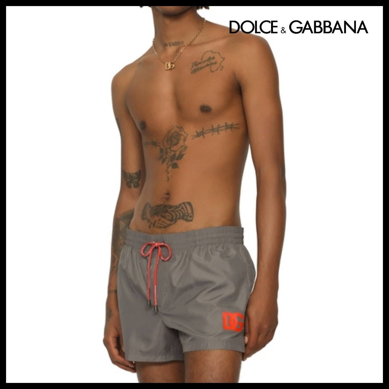 【Dolce & Gabbana】TWO-PACK SOLID & PRINT STRETCH COTTON