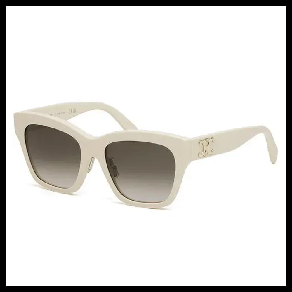 【CELINE】Butterfly Ivory Horn-Rimmed Sunglasses