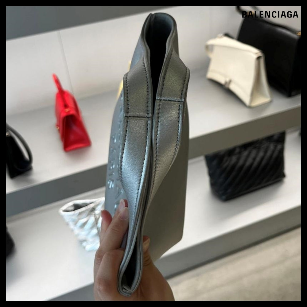 【BALENCIAGA】Mary-Kate XS Tote Bag Metallized