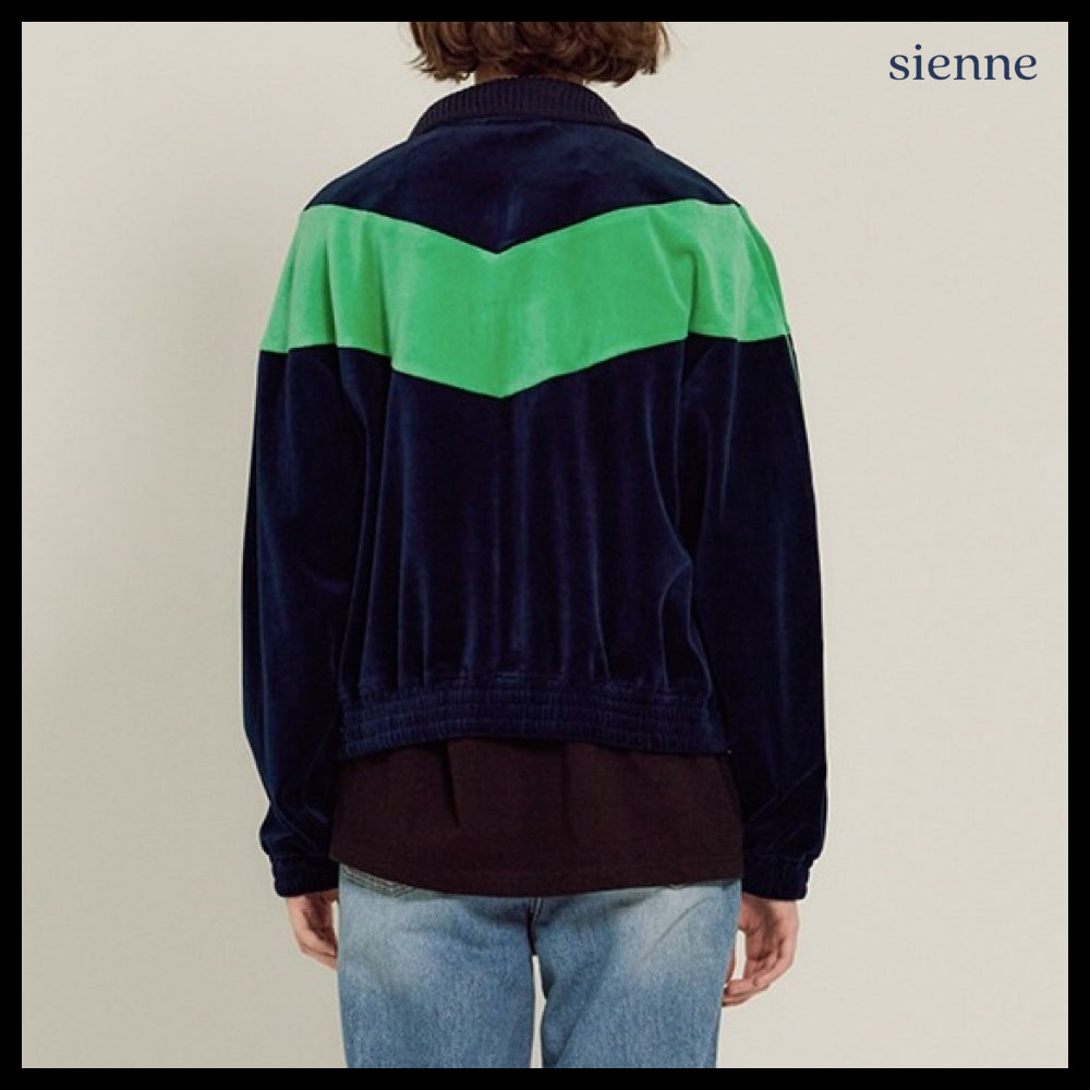 【SIENNE】Lyon Track Jacket Navy