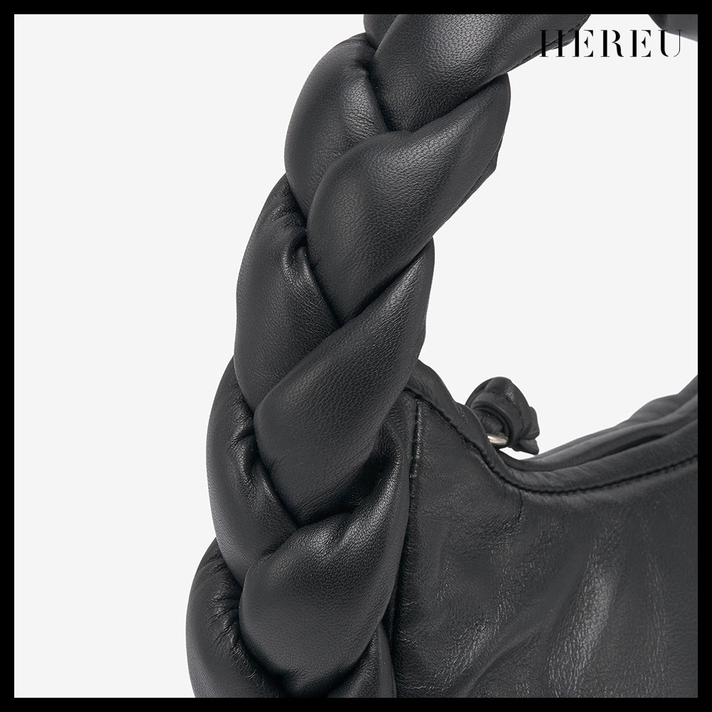 【HEREU】Mini Espiga Tote Bag Black