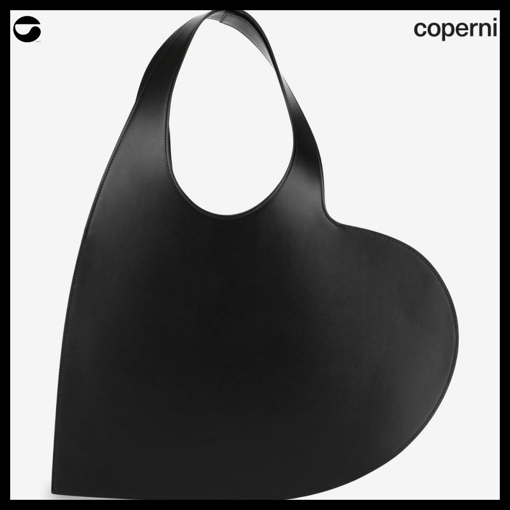 【Coperni】Heart Tote Bag Black