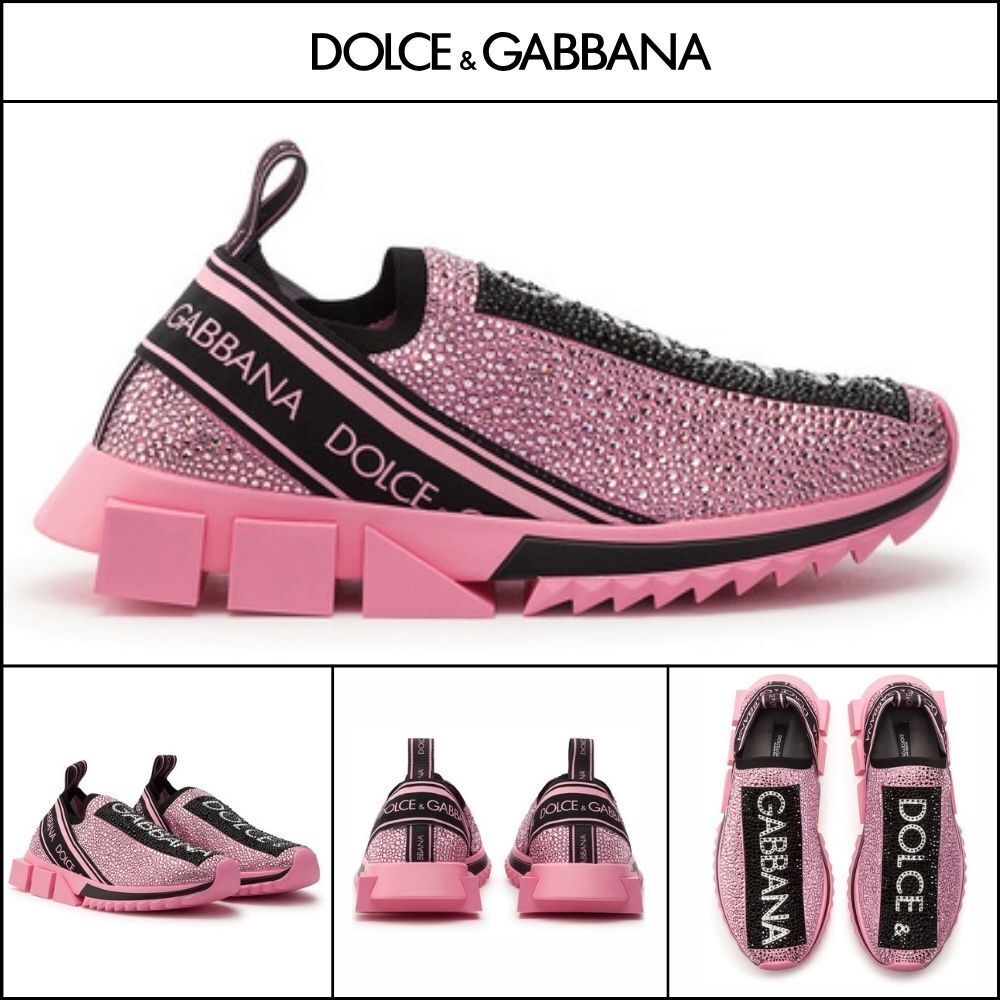 【Dolce & Gabbana】SORRENTO THERMOSTRASS SNEAKERS