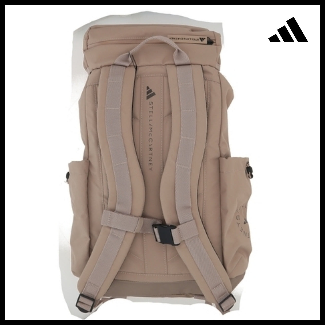 【adidas】Brown Casual Backpack