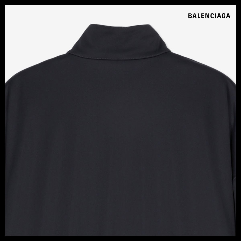 【BALENCIAGA】Zip-Up Tracksuit Jacket Dark Navy