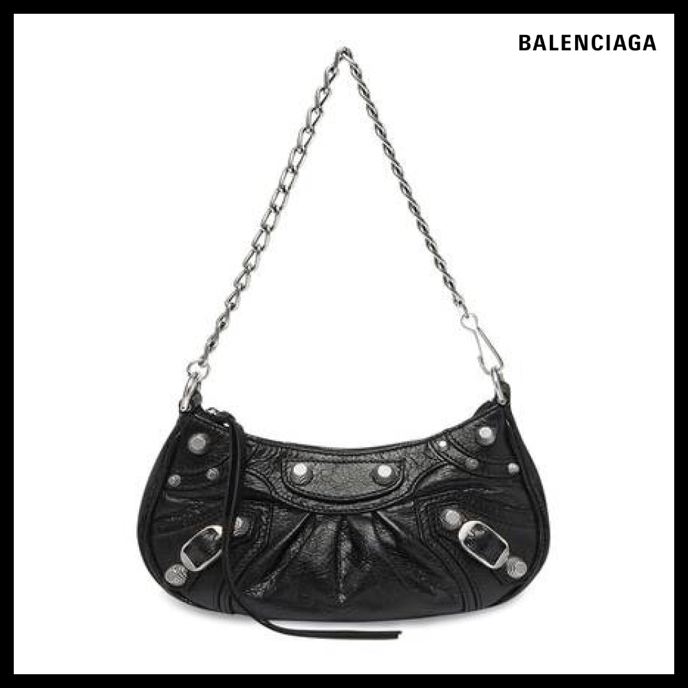【BALENCIAGA】Le Cagole mini chabag black Arena lambskin