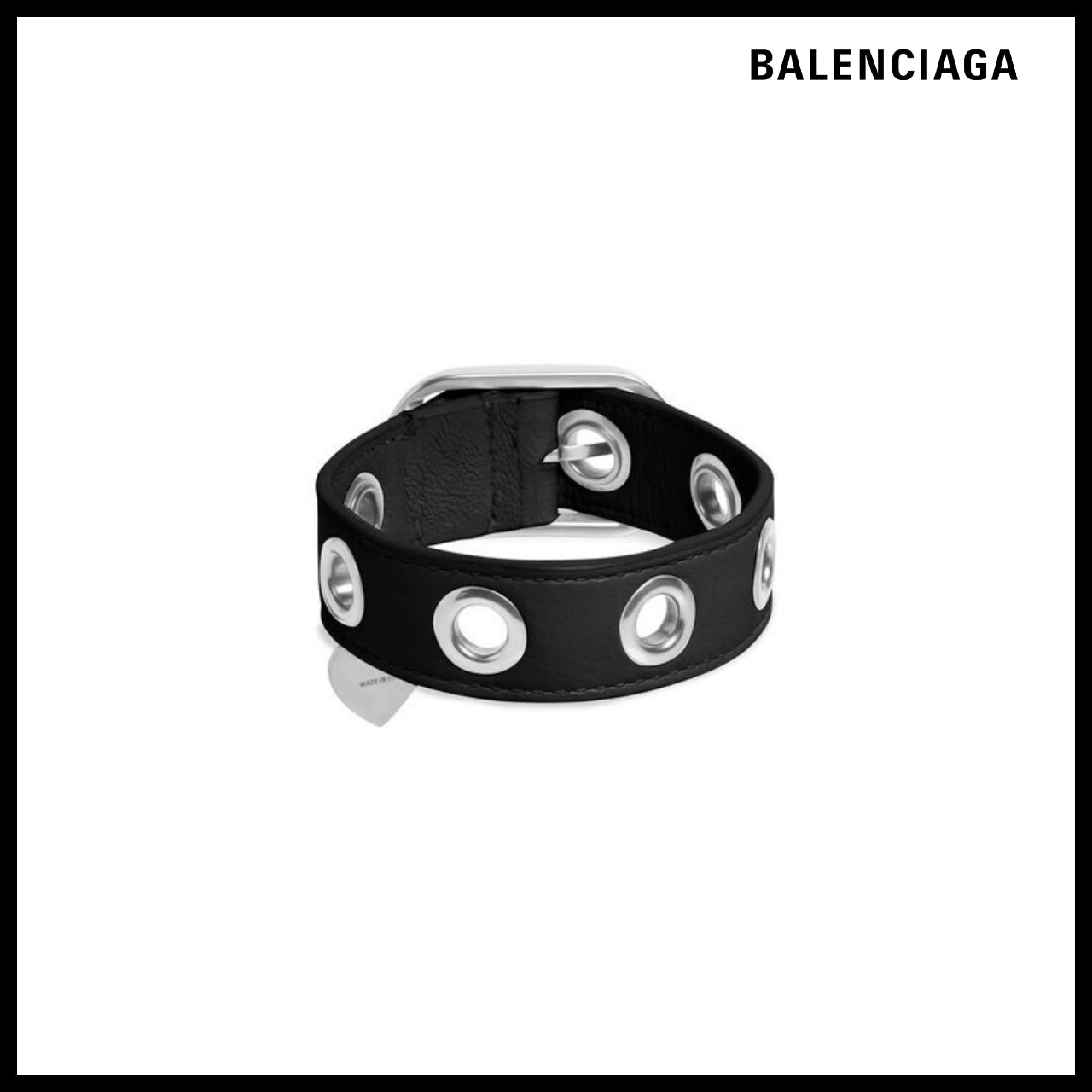 【BALENCIAGA】Le Cagole Bracelet Black