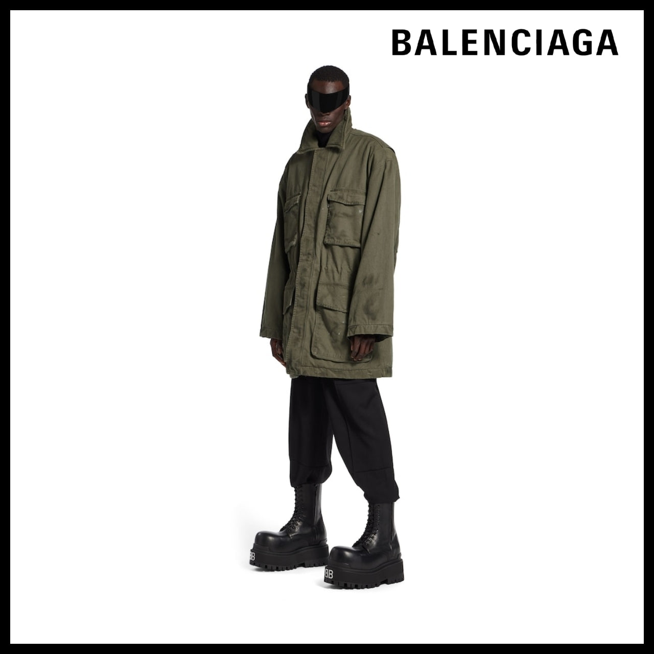 【BALENCIAGA】Disproportionate Parka