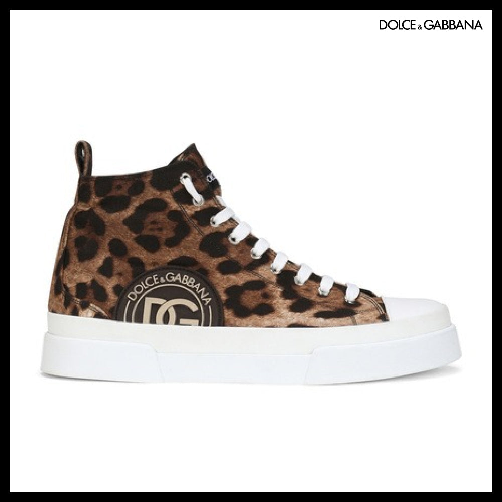 【Dolce & Gabbana】DRILL PORTOFINO LIGHT MID-TOP SNEAKERS