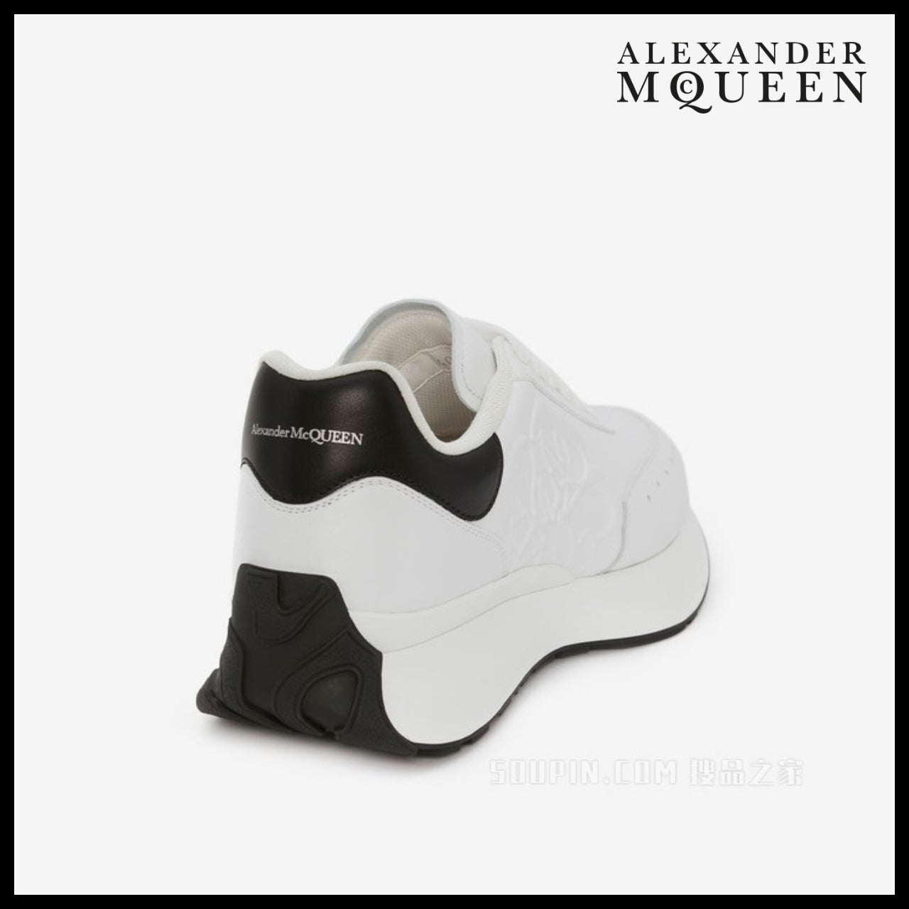 【Alexander Mcqueen】Sprint Runner in White Black