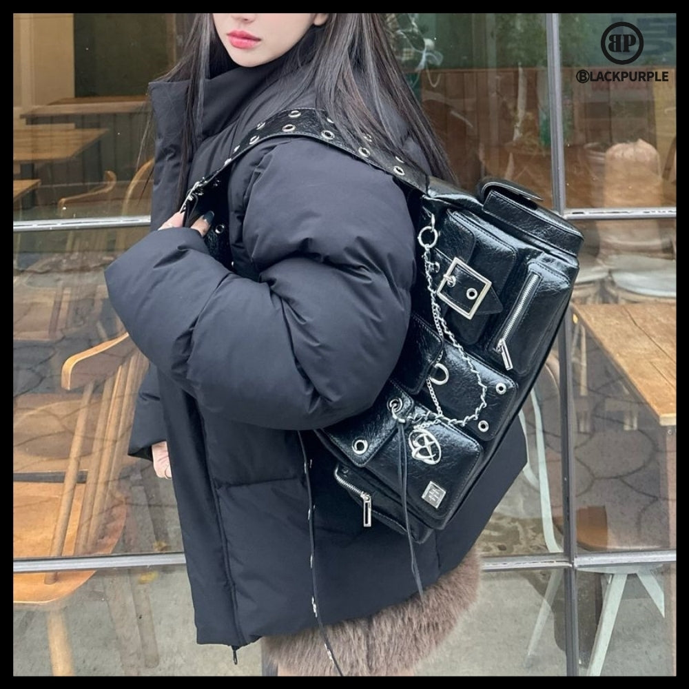 【BLACKPURPLE】 24FW FORTRESS BAG BLACK