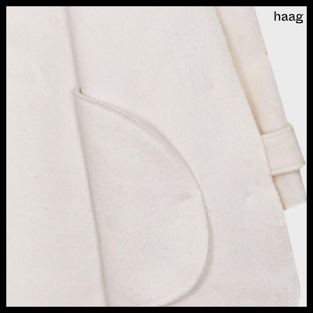 【HAAG】A Coat Cardigan Ivory