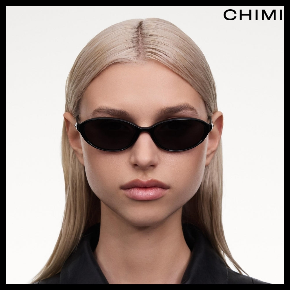 ◆CHIMI◆ Ellipse ブラック サングラス 人気 売れ筋