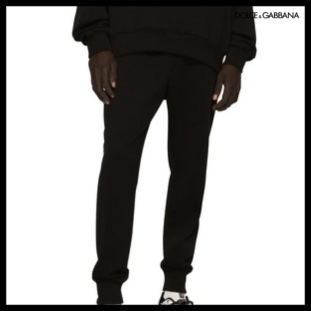 【Dolce & Gabbana】JERSEY JOGGING PANTS WITH DG PRINT