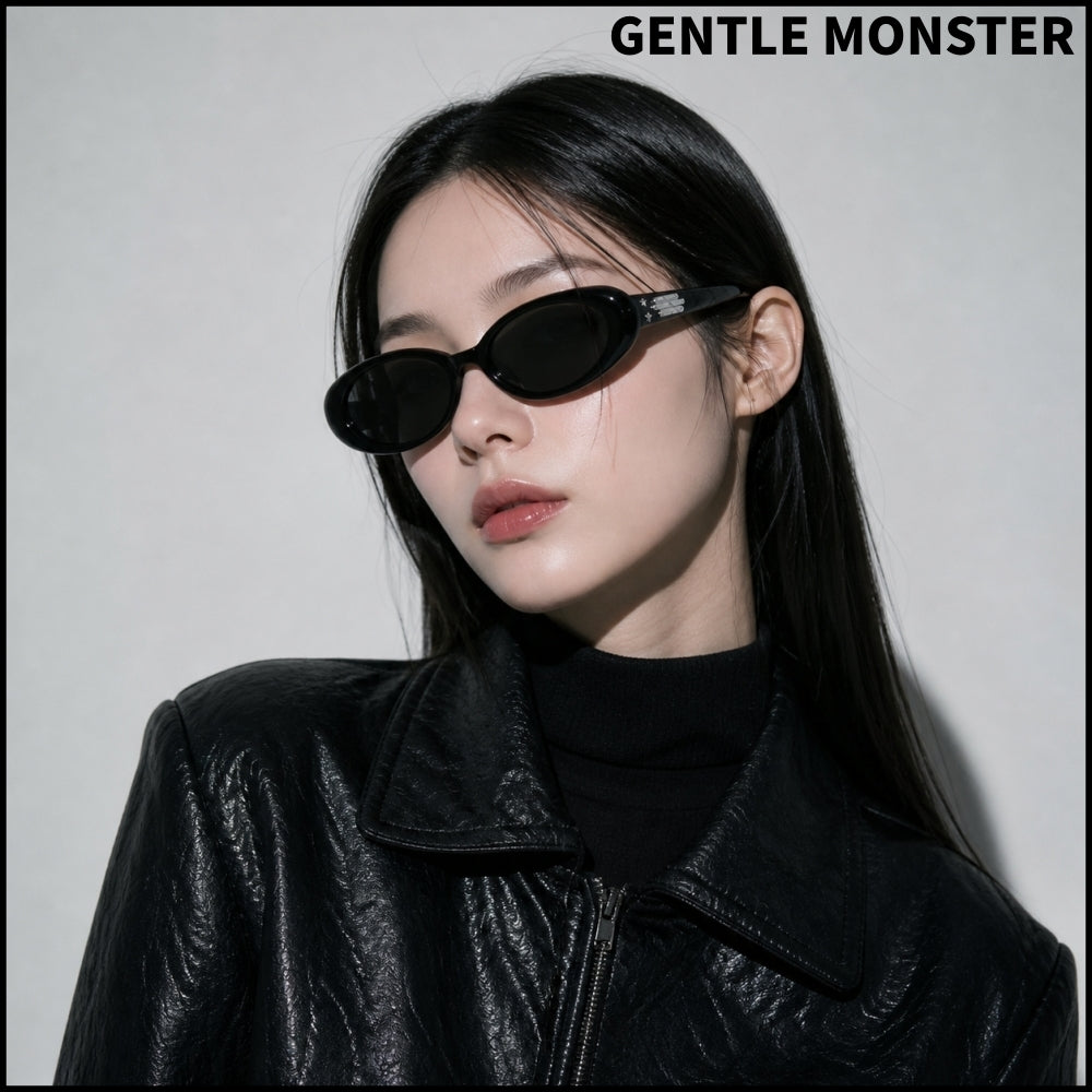 【GENTLE MONSTER X JENNIE】JENTLE SALON HUSH 01 BLACK