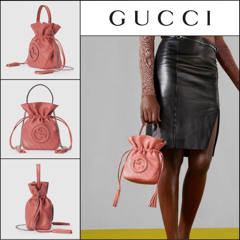【GUCCI】SAKAI Blondie Drawstring Bucket Bag Gorgeous Grace
