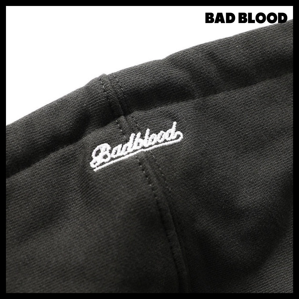 【BADBLOOD】Bad Applique Hoodie 3 Colors