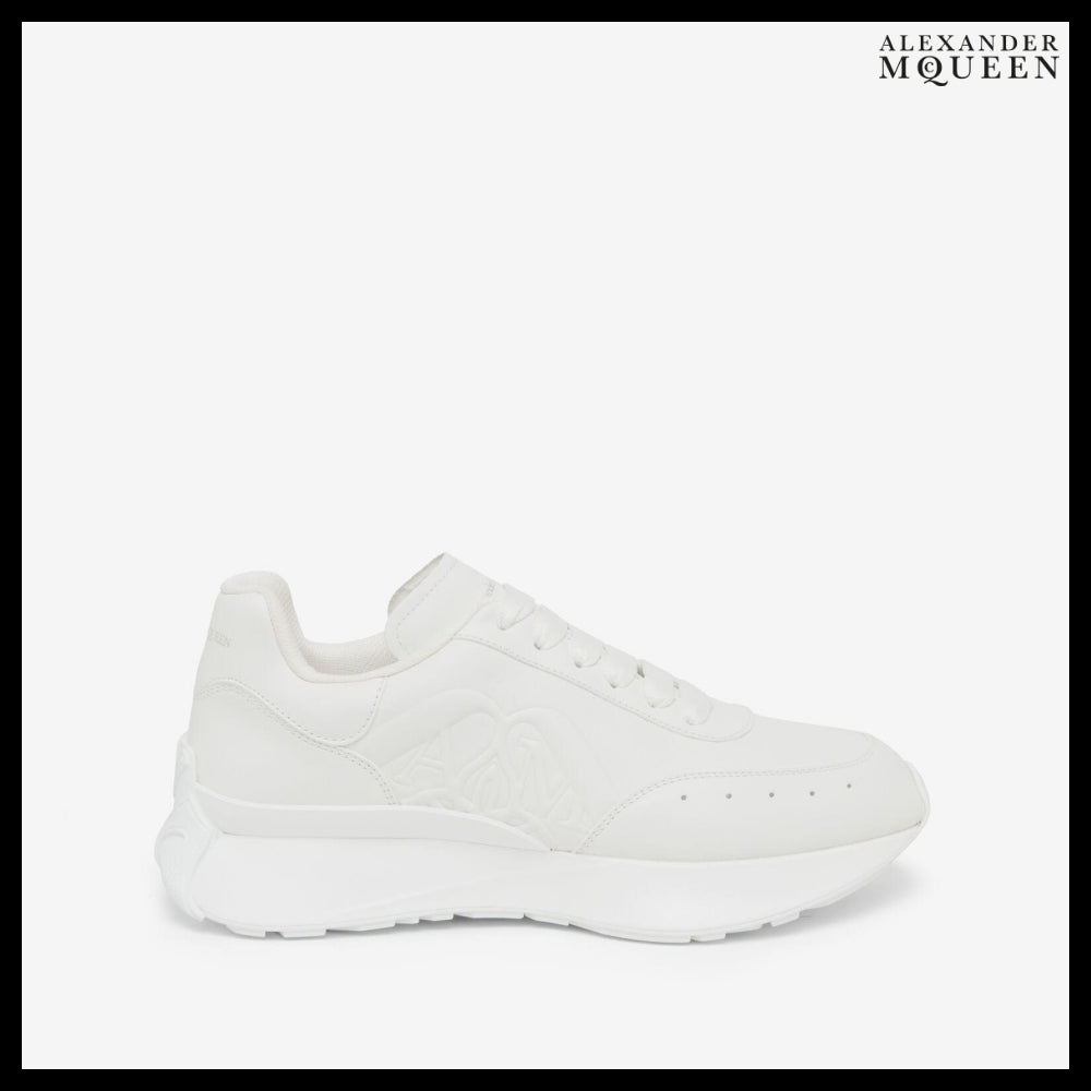 【Alexander Mcqueen】Sprint Runner White 9000