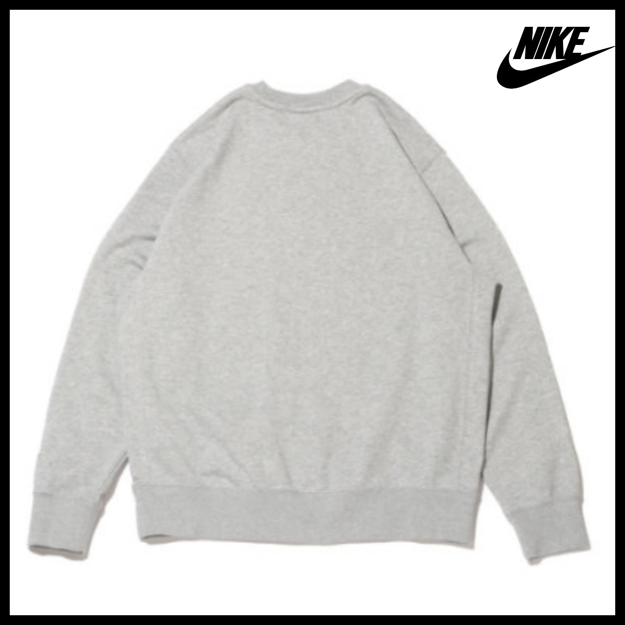 【Nike】 Max 90 Sweatshirt Black Gray