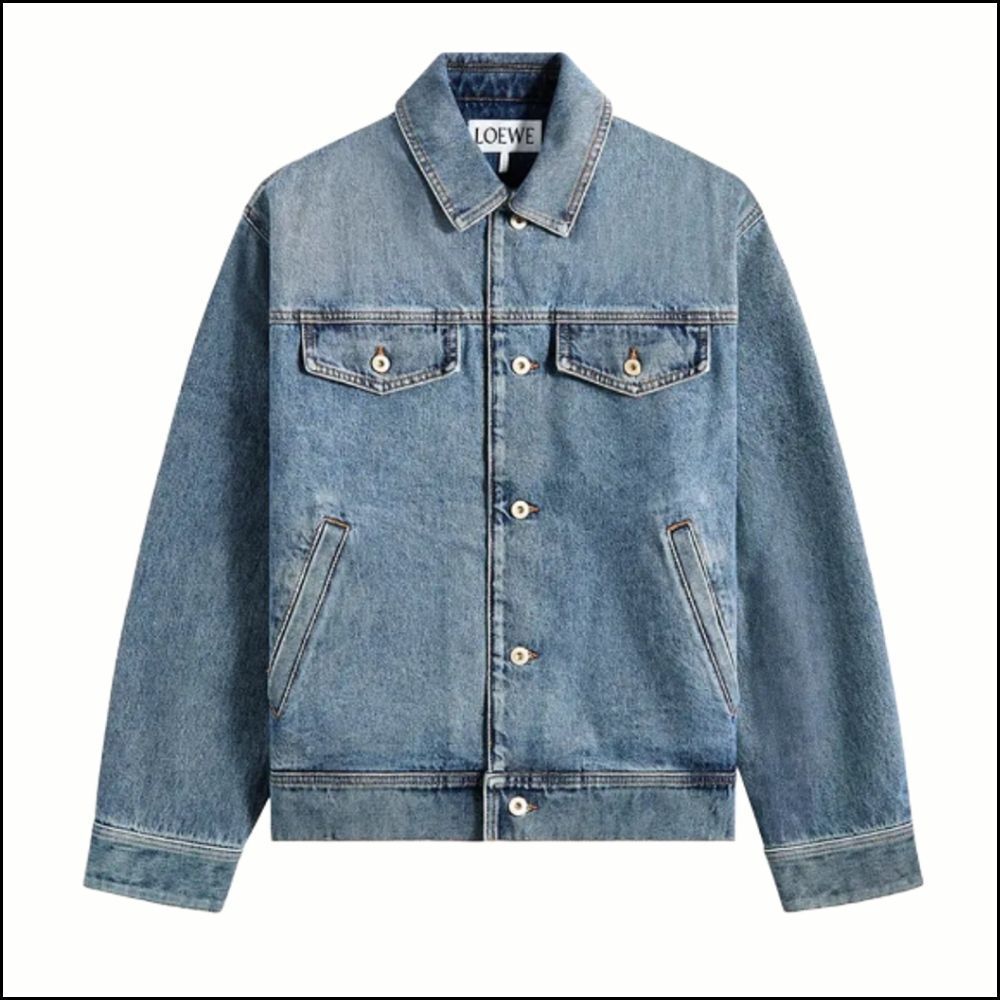 【LOEWE】Denim Jacket Blue