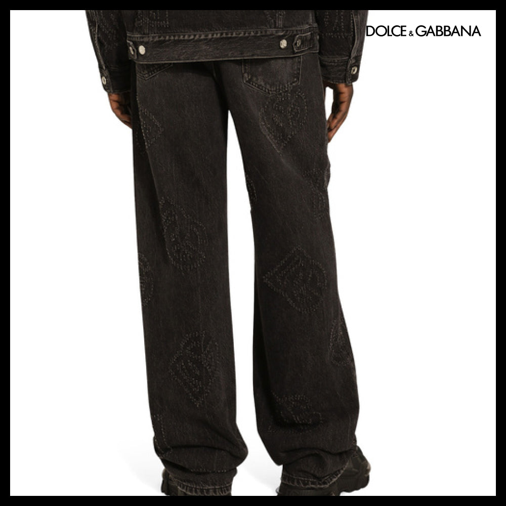 ★Dolce&Gabbanaアウトレット セール ★GRAY WASHED DENIM JEANS