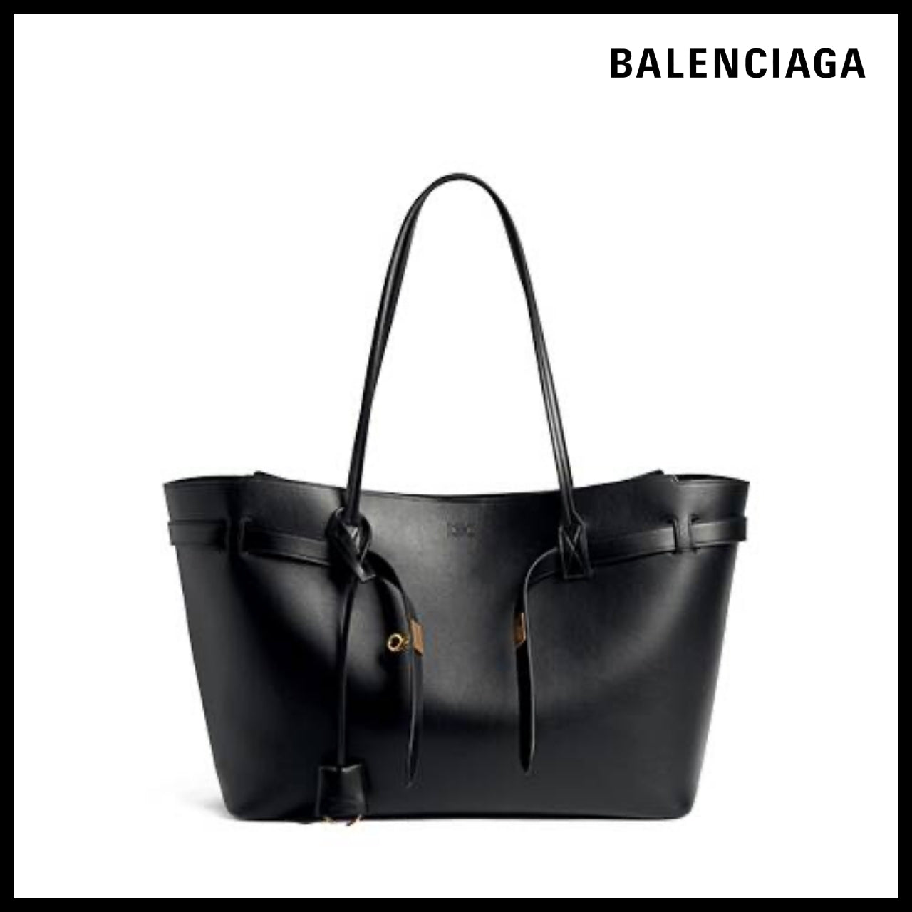 【BALENCIAGA】Bel Air Tote Bag Small Black