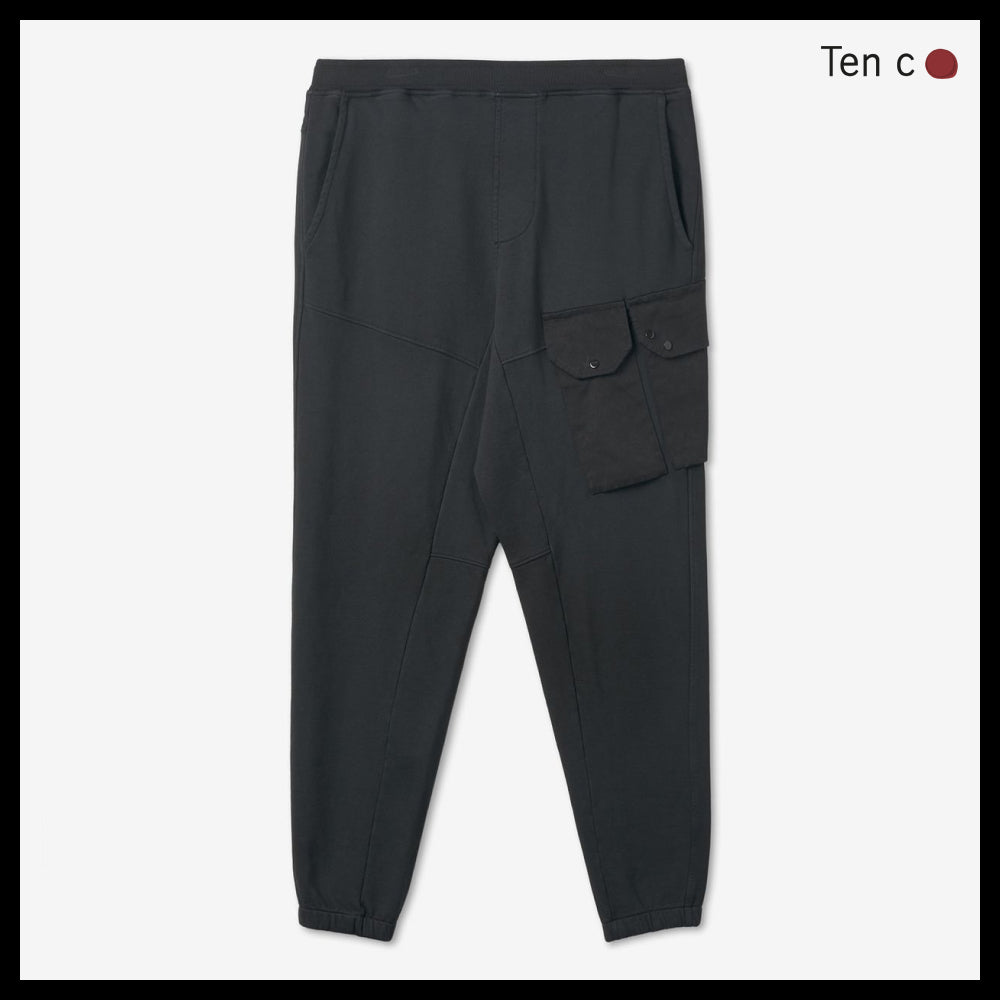 ◆TEN C◆ ジョガーパンツ Jogger Pants Black ポケット