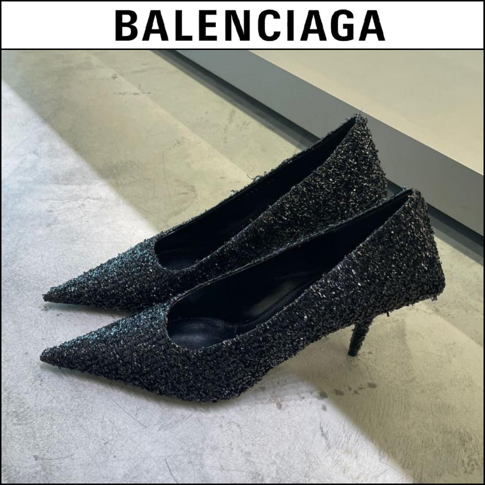 ★BALENCIAGAアウトレット セール ★Square Knife 80mm Pump