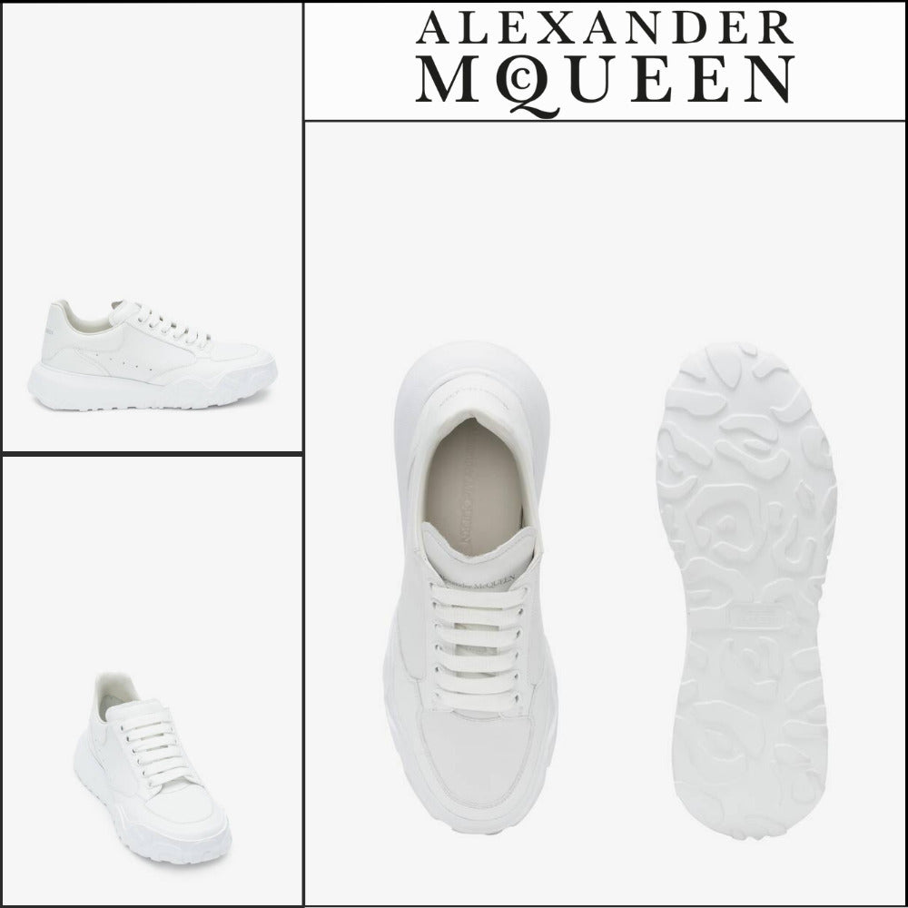 【Alexander Mcqueen】Court Trainer in White