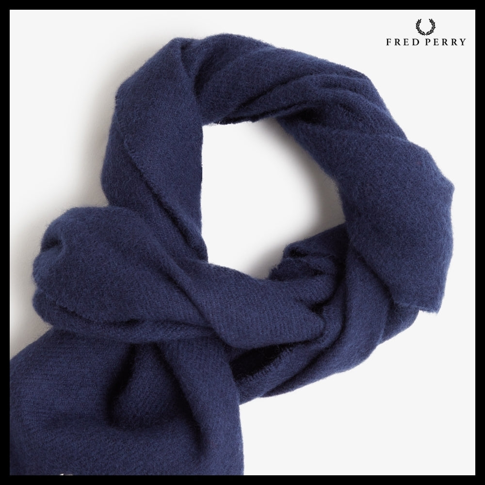 【FRED PERRY】Lambswool Scarf 2 Colors