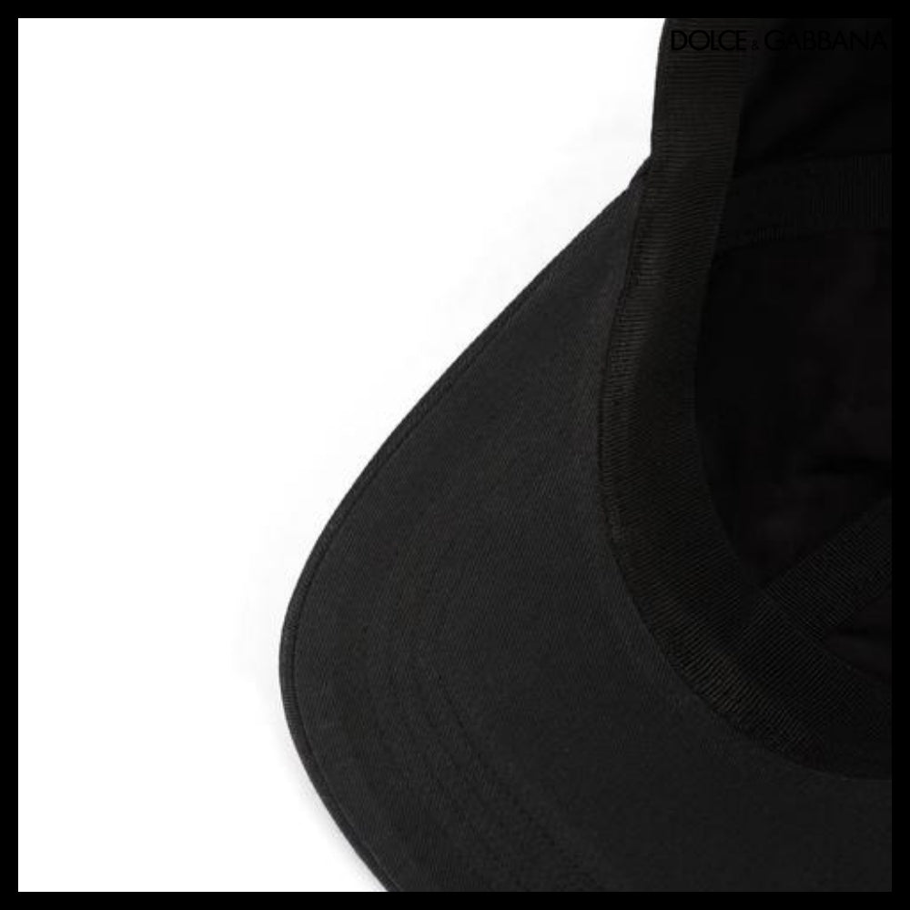 【Dolce&Gabbana】BASEBALL CAP BRANDED PLATE