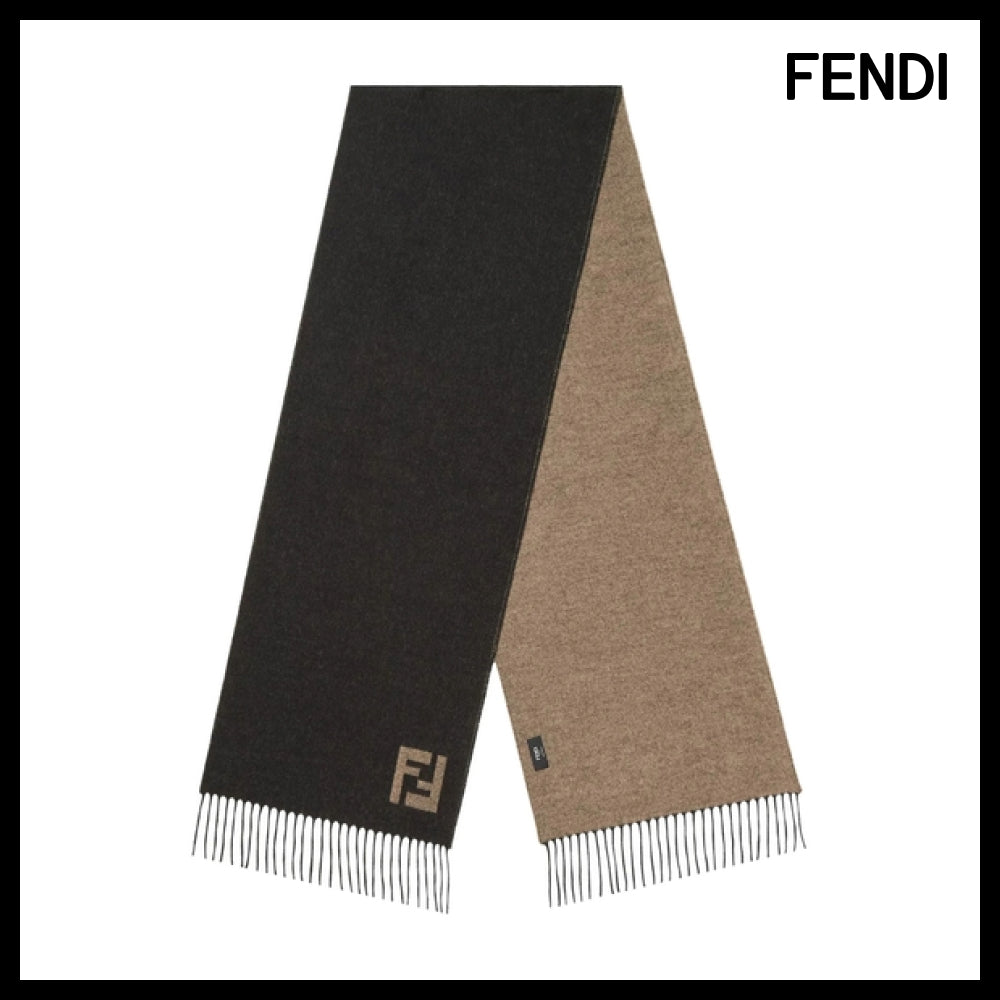 【FENDI】Brown Muffler