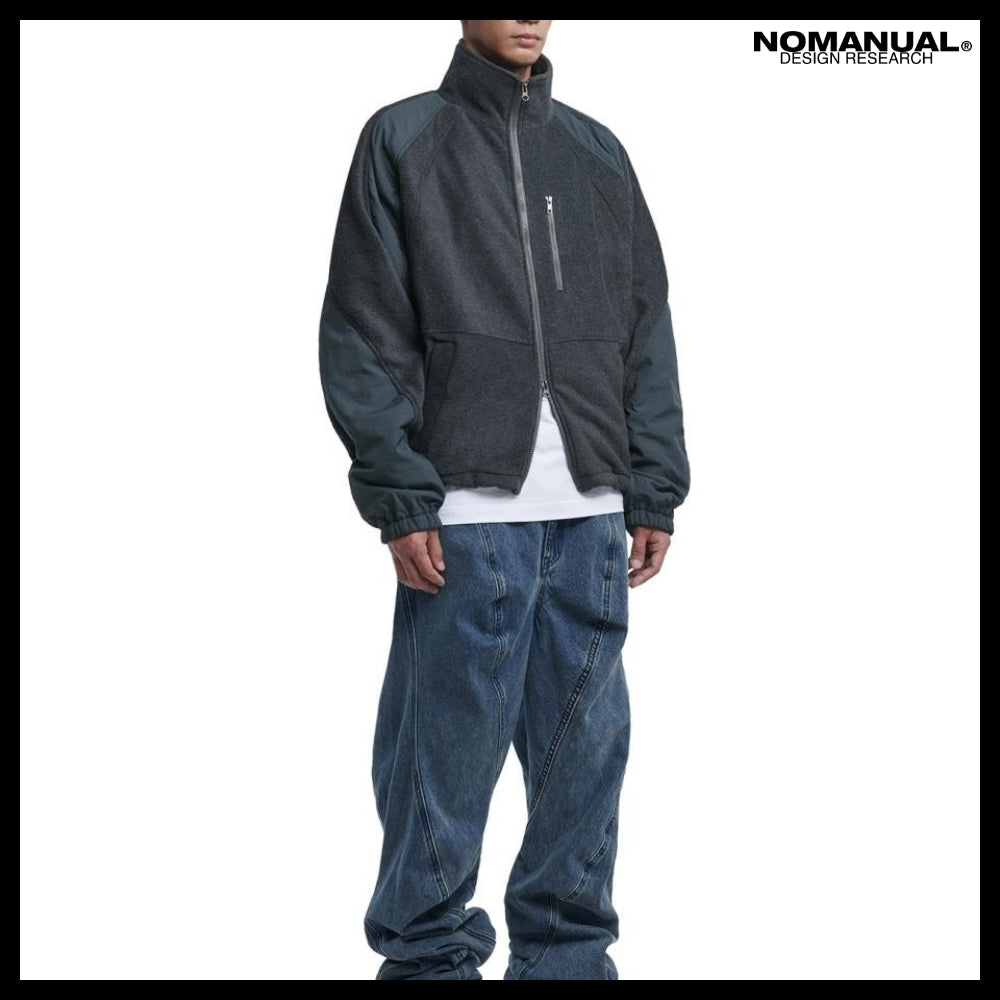【NOMANUAL】T.S FLEECE JACKET 2 Colors