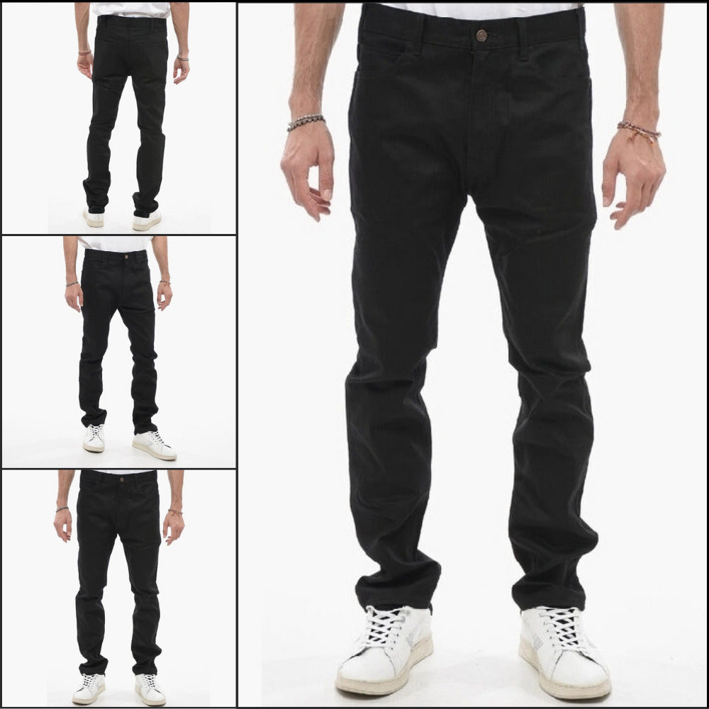 【CELINE】Slim Fit Cotton Denim Pants