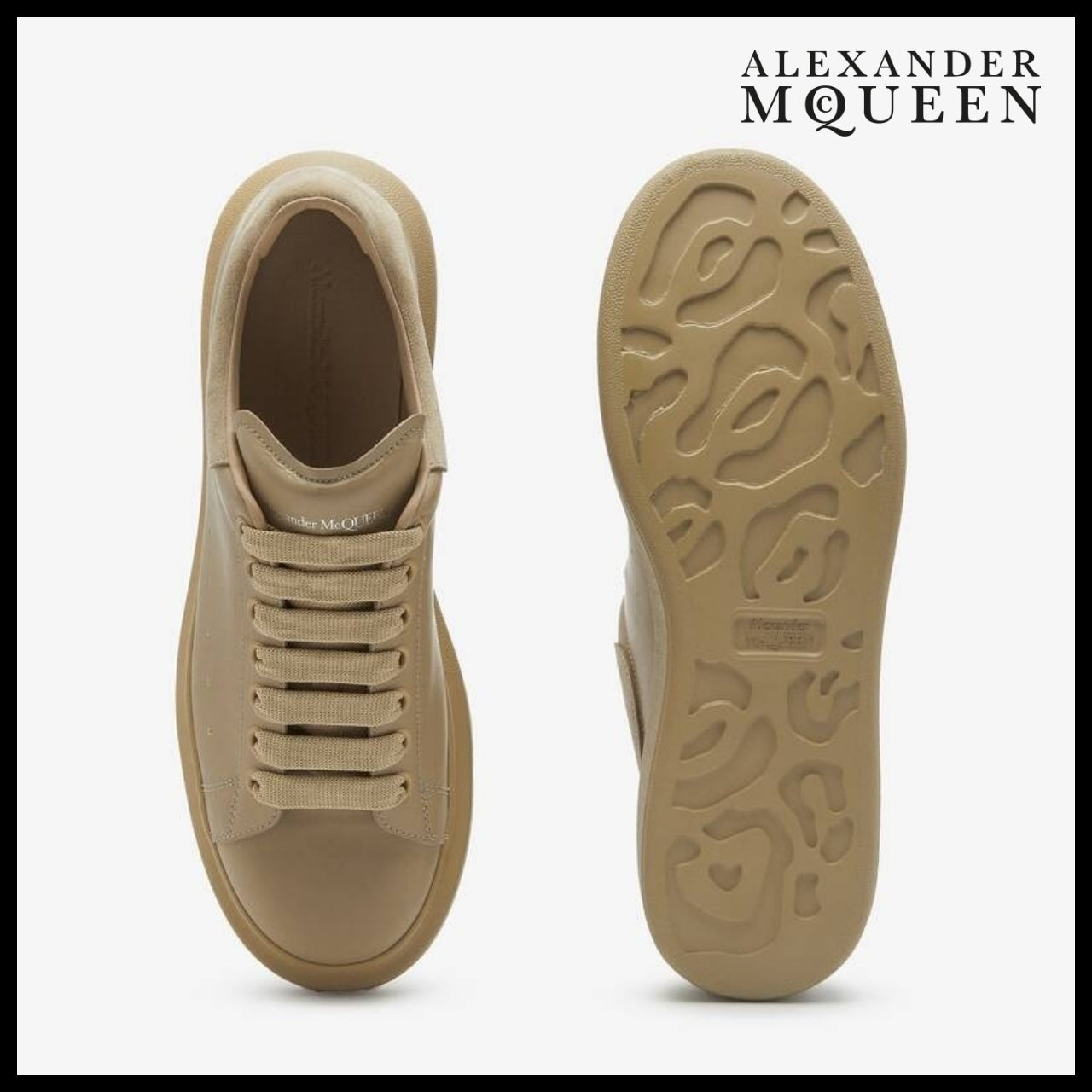 【Alexander Mcqueen】Men's Oversized Sneaker Stone