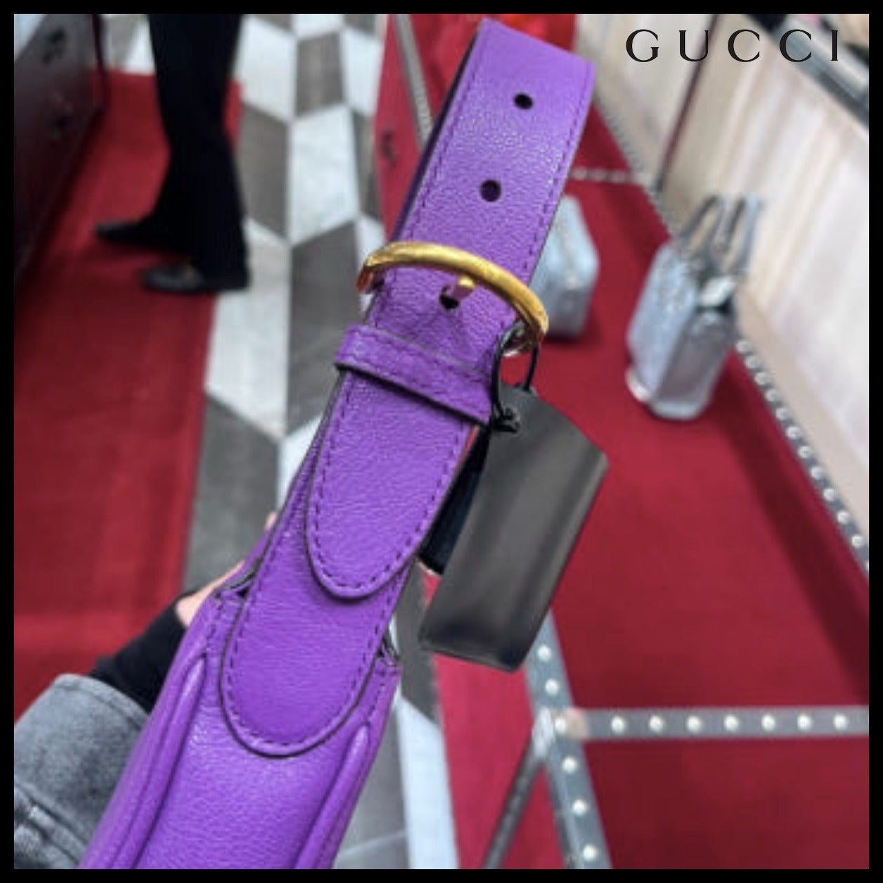 【GUCCI】GG Aphrodite Soft Goat Shoulder Bag (2 Colors)