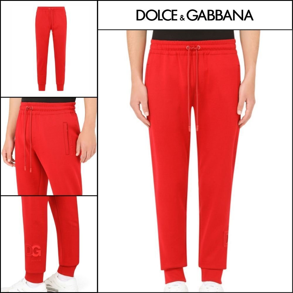【Dolce & Gabbana】Jersey Jogging Pants with DG Patch