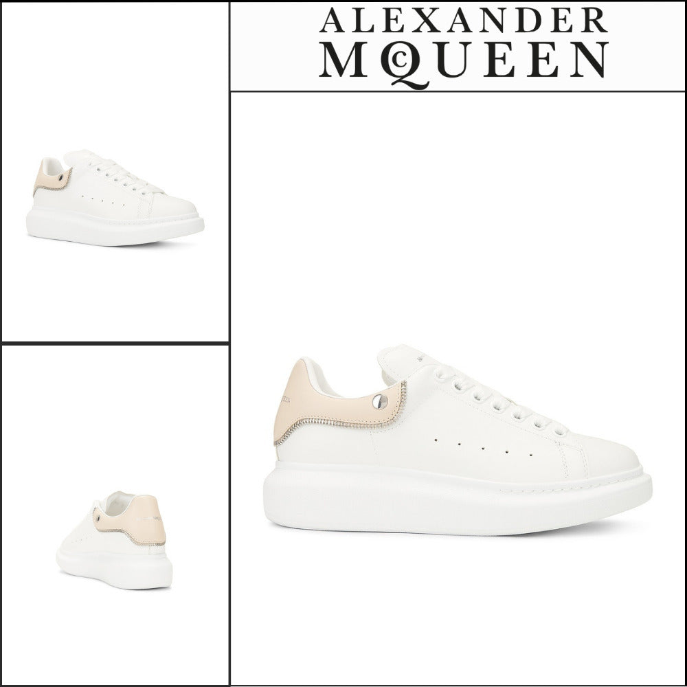 【Alexander Mcqueen】Oversized Sneaker Silver Foil Logo