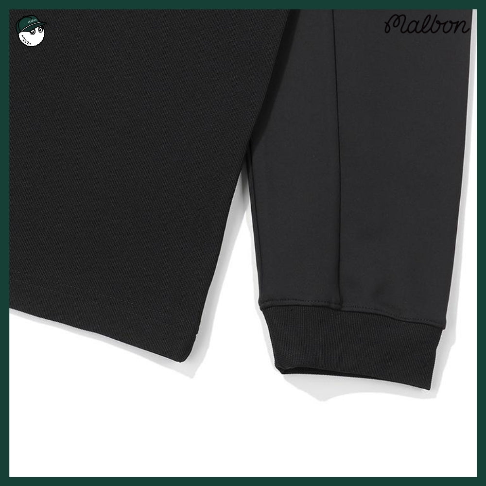 【MALBON GOLF】 MIX MOCKNECK MIDLAYER MAN 3COLORS