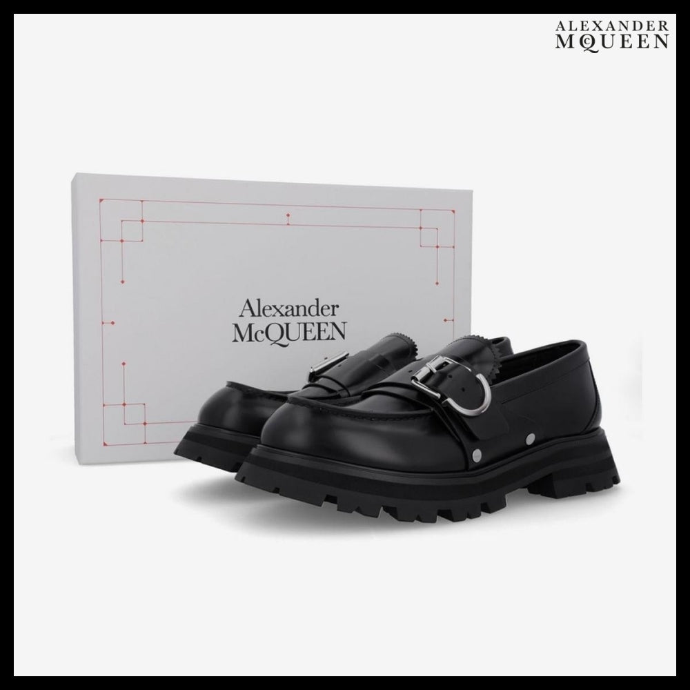 【Alexander Mcqueen】Wonder Loafers - Black
